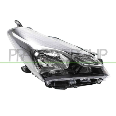 Billede af PRASCO TY3304803 Forlygter højre H4 sort TOYOTA: Yaris III Hatchback