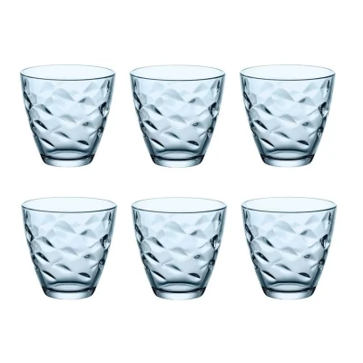 Billede af Bormioli Rocco Glassæt 6 enheder Blå Glas (260 ml) stel