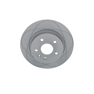 Billede af ATE PowerDisc 24.0312 0188.1 Bremseskiver 268,0 12,0 5 105,0 fuldstændigt coatet med skruer OPEL: Astra J Sports Tourer, Hatchback