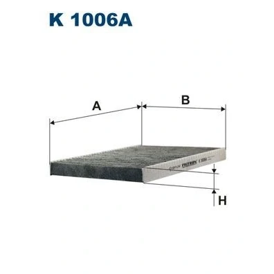 Billede af Filter, indvendig luft FILTRON K 1006A