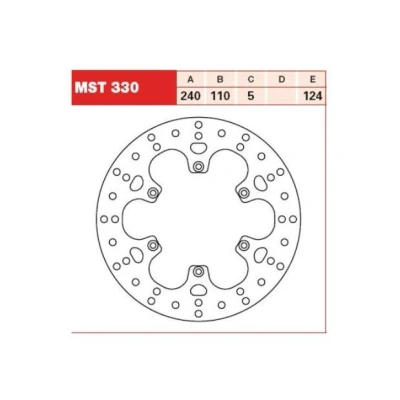 Billede af TRW MST330 Bremseskiver 240 5