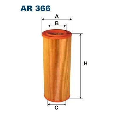 Billede af FILTRON AR 366 Luftfilter 290 117,5 Filterindsats