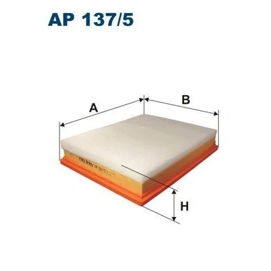 Billede af FILTRON AP 137/5 Luftfilter 58,5 263 360 Filterindsats RENAULT: MASTER 2 Pritsche/Fahrgestell, OPEL: Movano A Bus