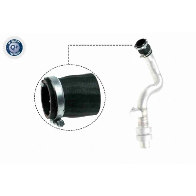 Billede af VAICO V48 0192 Trykslange Gummi med vævindlæg Q+, original equipment manufacturer quality LAND ROVER: Discovery 4
