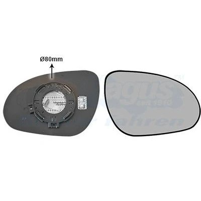 Billede af VAN WEZEL 8207836 Spejlglas højre HYUNDAI: i30 I Hatchback, Stationcar