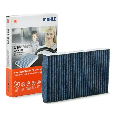 Billede af MAHLE ORIGINAL LAO 138 Kabinefilter Aktivkulfilter, med antiallergisk virkning, antibakteriel virkning 285,0 177 29,0 CST4624 CITROËN: C3 II