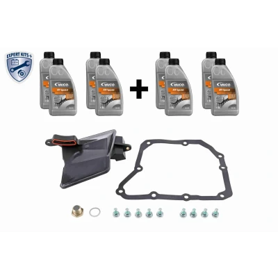Billede af VAICO V40 1604 XXL Delesæt, olieskift automatgearkasse med tilbehør oliemængde for olieskylning VOLVO: S60 I