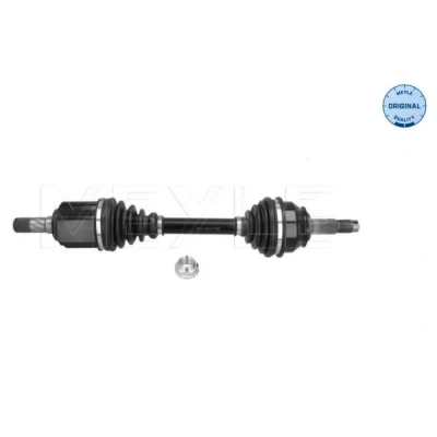 Billede af MEYLE 214 498 0115 Trækaksel venstre foraksel 595mm 29mm FIAT: Doblo II Van / Stationcar