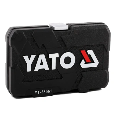Billede af YATO YT 38561 Topsæt 22 Sekskant Krom vanadium stål, Molybdænstål 3/8&quot;, 3/8 med skralde