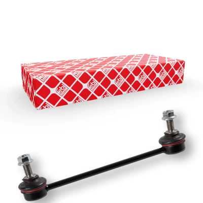 Billede af febi BILSTEIN 103601 Stabstag venstre foraksel, højre foraksel 202 M10 x 1,25 Plus med møtrik Stål RENAULT: Twingo 3, SMART: Forfour II Hatchback