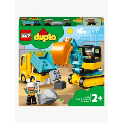 Billede af Lego Playset DUPLO Construction 10931 Truck and Backhoe