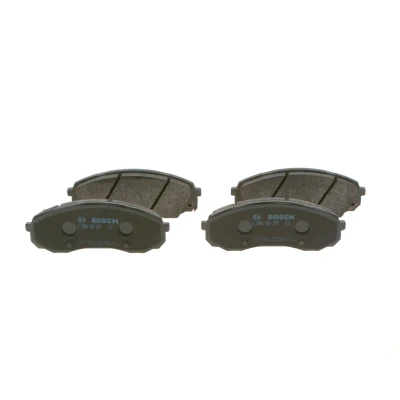 Billede af BOSCH 0 986 494 377 Bremseklodser Low Metallic med akustisk advarsel for slid anti knirke plade, monteringsvejledning