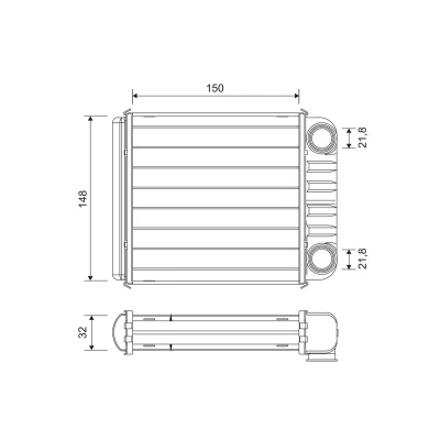 Billede af VALEO 811650 Varmeveksler