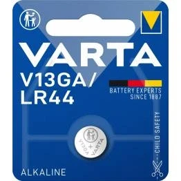 Billede af Knapcelle batteri, alk 1 5 volt V13GA PH/tempmeter, Handelsmerk Schippers