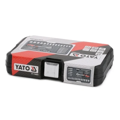 Billede af YATO YT 14461 Topsæt 25 Krom vanadium stål 1/4
