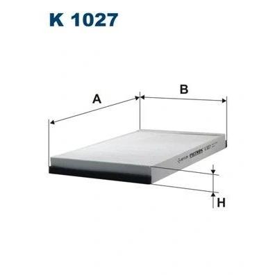 Billede af FILTRON K 1027 Kabinefilter Partikelfilter 282 167 26 VOLVO: V70 I, 850 Stationcar, Sedan