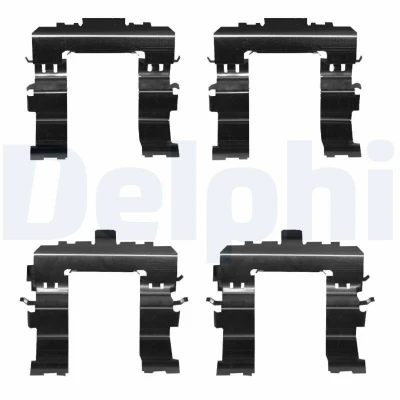 Billede af DELPHI LX0672 Tilbehørssæt, skivebremsebelægning SUBARU: Outback IV, V, FORD: MONDEO 4