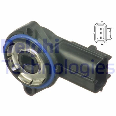 Billede af DELPHI SS10528 12B1 Gasspjæld Potentiometer FORD: Focus Mk1 Hatchback, MONDEO 3 Kombi,