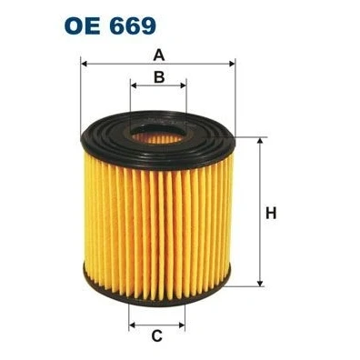 Billede af Oliefilter FILTRON OE 669
