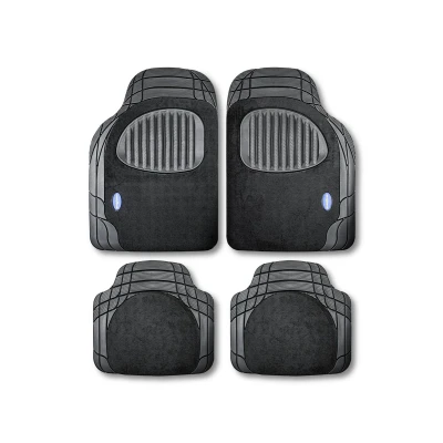 Billede af Goodyear Bil gulvmåtte sæt GOD9024 Universal Sort (4 pcs)