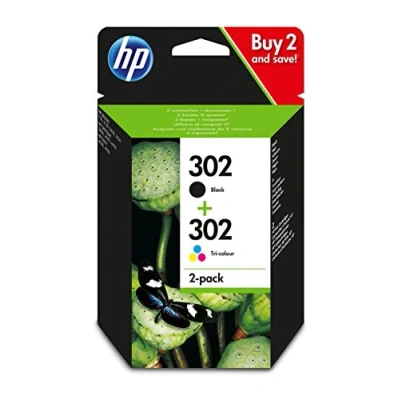 Billede af HP 302 2 Pack Standard Mutipack Original
