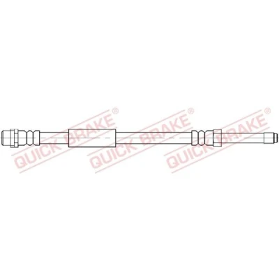 Billede af QUICK BRAKE 37.050 Bremseslange 555 M10x1 MERCEDES BENZ: Vito Mixto