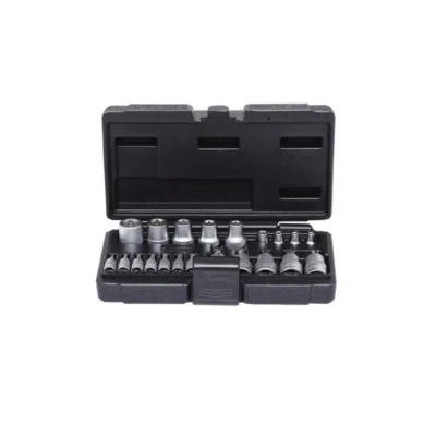 Billede af KS TOOLS 911.4307 Topsæt Torx Krom vanadium stål 1/2, 1/4tommer uden skralde Firkant