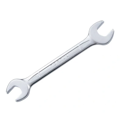 Billede af TOPTUL AAEJ2730 Dobbelt gaffelnøgle 284mm 27x30 Krom vanadium stål mat satineret