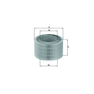 Billede af MAHLE ORIGINAL LX 718 Luftfilter 80,0 121,0 Filterindsats