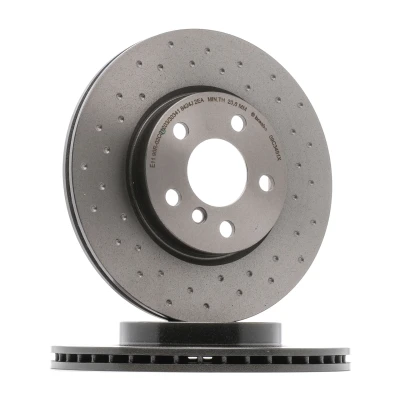 Billede af BREMBO 09.C349.1X Bremseskiver 294 22 5 perforeret/indv. ventileret coatet højkarboniseret med skruer BMW: X1, 2 Gran Tourer, Active Tourer