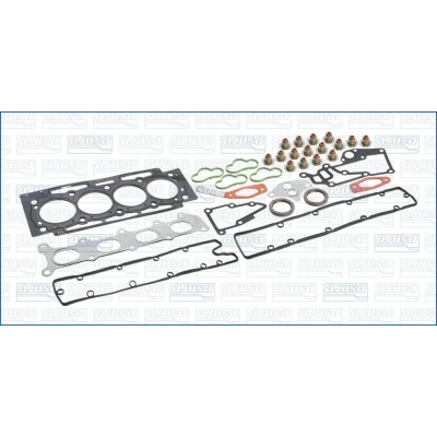 Billede af AJUSA 52196200 Pakningssæt, topstykke med cylinderhovedpakning, ventilarmstætning MULTILAYER STEEL PEUGEOT: 206 Hatchback, 406 Stationcar