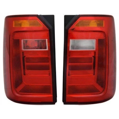 Billede af TYC 11 12972 01 2 Baglygter venstre Rød uden lampeholder VOLKSWAGEN: CADDY 4 Kasten