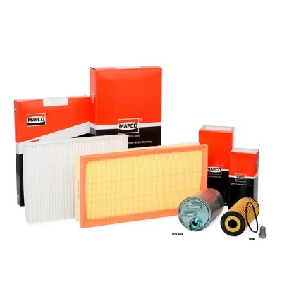 Billede af MAPCO 68803 Filter sæt med luftfilter i fem dele VOLKSWAGEN: Golf 4, Bora Sedan, SKODA: Octavia 1 Combi