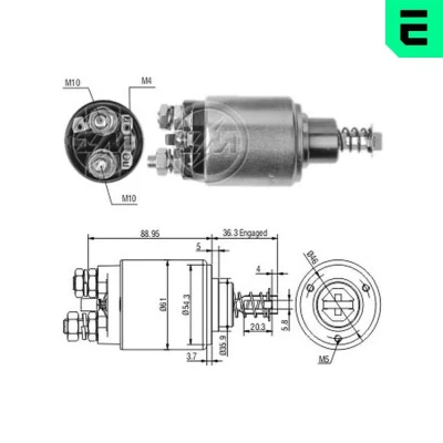 Billede af ERA ZM538 Magnetafbryder, starter