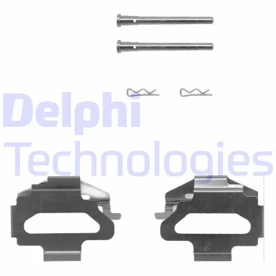 Billede af DELPHI LX0150 Tilbehørssæt, skivebremsebelægning RENAULT: CLIO 2, FORD: ESCORT 5 Cabriolet, CITROËN: Xantia Stationcar