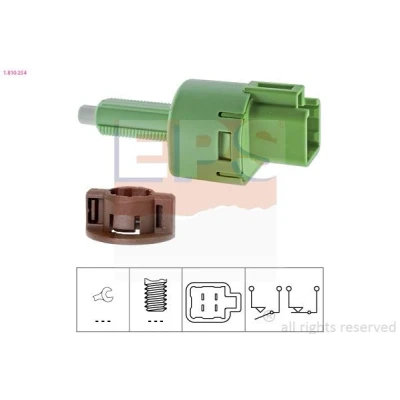 Billede af EPS 1.810.254 Bremselyskontakt mekanisk Made in Italy OE Equivalent
