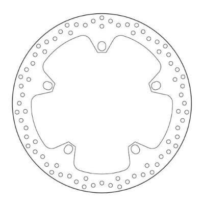 Billede af BREMBO Bremseskive foran 320mm 5mm 5 hullet 68B407D7 Bremseskiver, Skivebremser