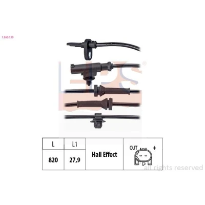 Billede af ABS Sensor EPS 1.960.135