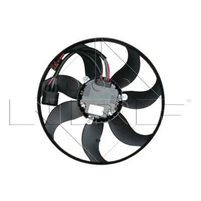 Billede af NRF 47396 Køleventilator 365 12 240 uden kølerventilatorramme (karm) med kontroldel VOLKSWAGEN: GOLF 6, Eos, SKODA: Octavia 2 Combi, SEAT: Altea