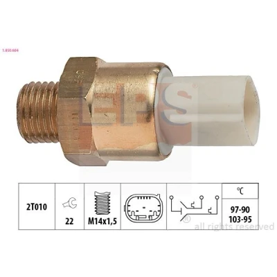 Billede af Temperaturkontakt, kølerventilator EPS 1.850.684