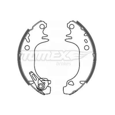 Billede af TOMEX brakes TX 20 44 Bremsebakker bagaksel 180 30 PEUGEOT: 205 II Hatchback