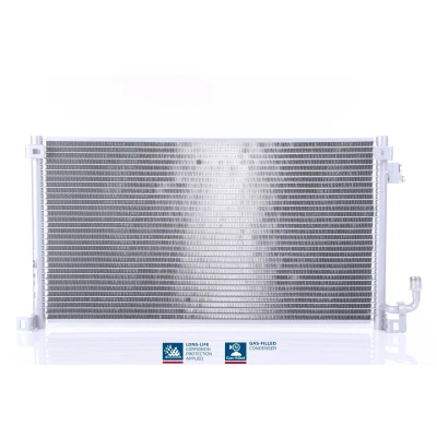 Billede af NISSENS 94599 Kondensator uden tørrer Aluminium 584 R 134a CITROËN: Saxo Hatchback, PEUGEOT: 106 I Hatchback
