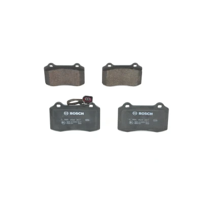 Billede af BOSCH 0 986 494 367 Bremseklodser Low Metallic med indbygget slidsensor anti knirke plade VOLVO: V70 2, S60 I, SEAT: Toledo 2 Limousine