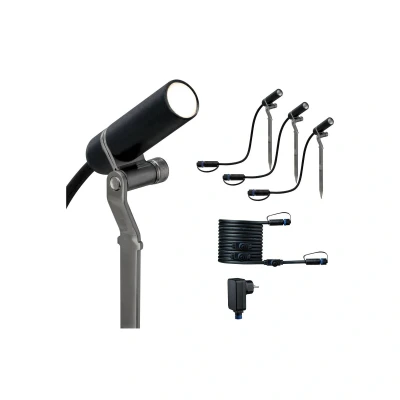 Billede af Paulmann Plug &amp; Shine Plantini 3.000K basissæt med 3 stk