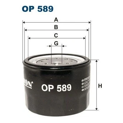 Billede af Oliefilter FILTRON OP 589