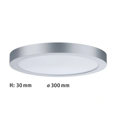 Billede af Paulmann Abia LED panel Ø 30cm 4.000 K krom