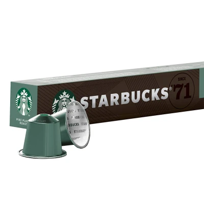 Billede af STARBUCKS mellemristet PIKE PLACE Roast by NESPRESSO