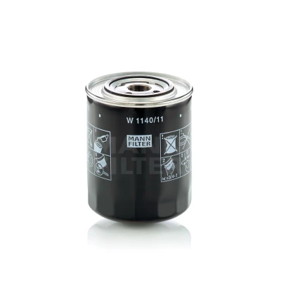 Billede af MANN filter W 1140/11 Oliefilter M 24 X 1.5 med en returløbs stop ventil Påskruet