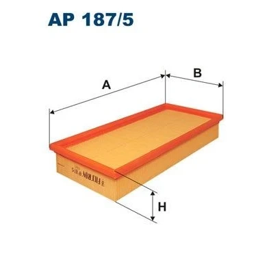Billede af FILTRON AP 187/5 Luftfilter 49 142 294 Filterindsats MG: MG TF Cabriolet