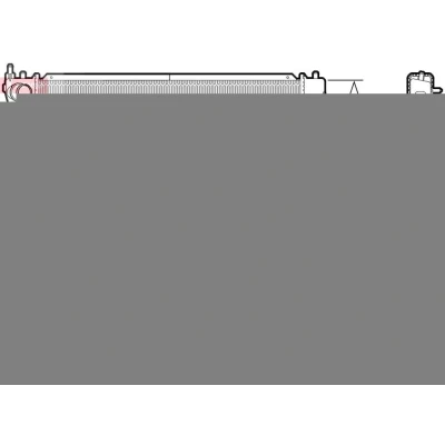 Billede af DENSO DRM50132 Radiator 624 411 36 TOYOTA: Avensis II Station Wagon, Corolla Verso, Sedan